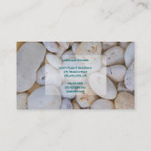 RIVER ROCKS Landscape Spa Massage Retraite Kaart Visitekaartje (Achterkant)