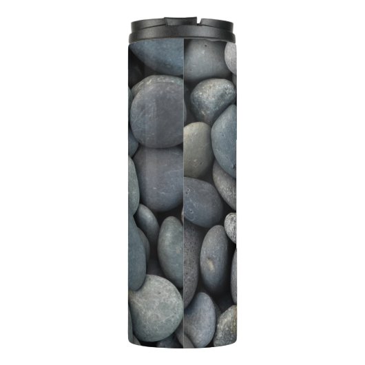 River Rocks met naam en monogram Thermosbeker (Achterkant)