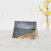 River & Rowing Boats Van Gogh Fine Art Kaart (Gele Bloem)