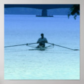 River Sculling Poster (Voorkant)