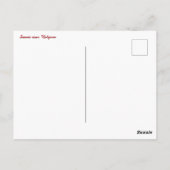 River Semois landscape in Bouillon, Belgium travel Briefkaart (Achterkant)