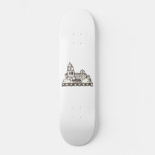 River Side City Quick Sketch Persoonlijk Skateboard (Voorkant)