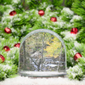 river sneeuwbol (Kerstmis)