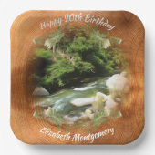 River South Verjaardag 0365 Plein Papieren Bordje (Voorkant)