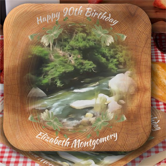 River South Verjaardag 0365 Plein Papieren Bordje