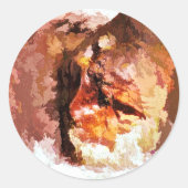 RIVER SPIRIT RONDE STICKER (Voorkant)