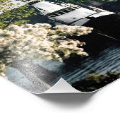 River Spring Scene Foto Afdruk (Hoek)