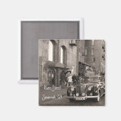 River Street, Savannah, GA Magneet (Voorkant / Achterkant)