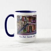 River Street Savannah Georgia Travel Foto Mok (Links)