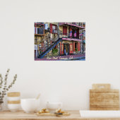  River Street Savannah Georgia Travel Foto Poster (Keuken)