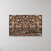 River Styx Walls of Hades Abstract kunstdoek Canvas Afdruk (Voorkant)