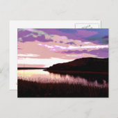 RIVER SUNSET BRIEFKAART (Voorkant / Achterkant)