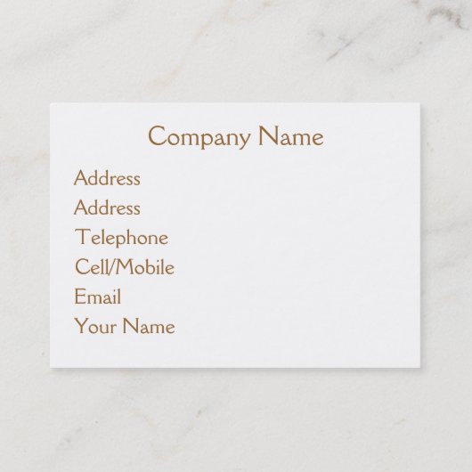 RIVER SUNSET VISITEKAARTJE (Achterkant)