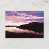 RIVER SUNSET VISITEKAARTJE (Voorkant)