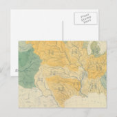 River Systems in de Verenigde Staten Briefkaart (Voorkant / Achterkant)
