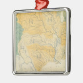 River Systems in de Verenigde Staten Metalen Ornament (Links)