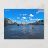 River Thames and Tower Bridge Briefkaart (Voorkant)