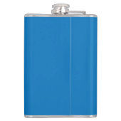 River Thames Regatta - retro stijl roeien Heupfles (Achterkant)