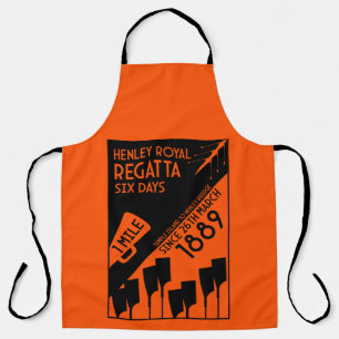 River Thames Regatta -  retro stijl roeien Schort