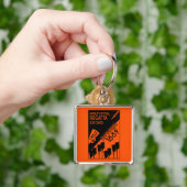 River Thames Regatta -  retro stijl roeien Sleutelhanger (Hand)