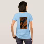 River Thames Regatta - retro stijl roeien T-shirt (Achterkant volledig)