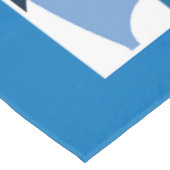 River Thames Regatta -  retro stijl roeien Tafelkleed (Gekanteld)