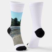 River Theme Sokken voor Natuur Lovers (Gebogen)