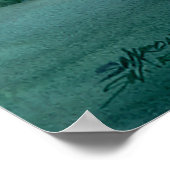 RIVER TIPI CAMP by SHARON SHARPE Poster (Hoek)