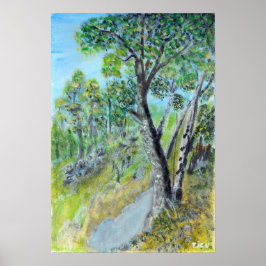 RIVER TREES POSTER