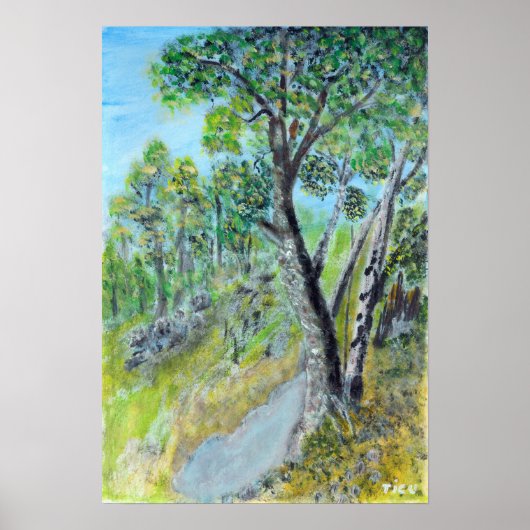 RIVER TREES POSTER (Voorkant)