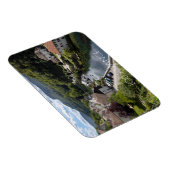 River uitzicht Lods, Doubs, Frankrijk Magneet (Rechterzijde)