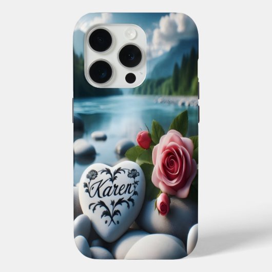 River Valley Heart Case-Mate iPhone Case (Achterkant)
