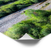 River Valley, Western-Amerika, Wyoming, Perfect Poster (Hoek)