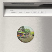 River Walk San Antonio, TX Schilderij Magneet (Insitu (Vaatwasser))