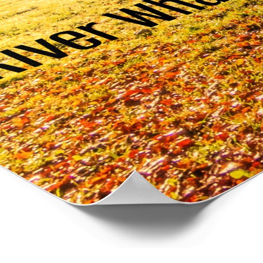 River Wharfe, Yorkshire Poster (Hoek)