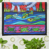 RIVER WOLF THEEDOEK (Gevouwen)