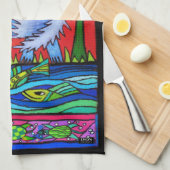 RIVER WOLF THEEDOEK (Quarter Fold)