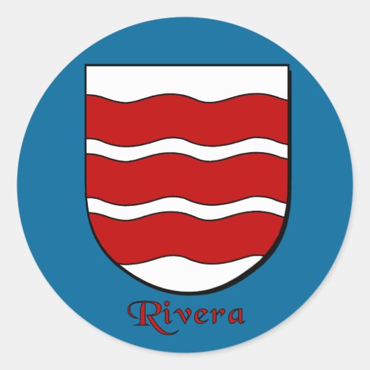 Rivera Family Shield Stickers (Voorkant)
