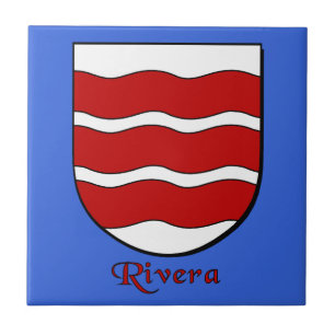 Rivera Family Shield Tegeltje