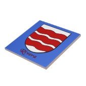 Rivera Family Shield Tegeltje (Zijkant)