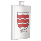 Rivera Heraldic Shield Heupfles (Rechts)