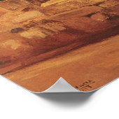 Rivera’s “Street in Avila” art poster (Hoek)