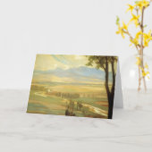 Rivera's "Avila Morning"-wenskaart Kaart (Gele Bloem)