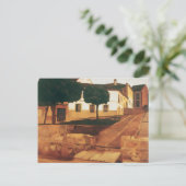 Rivera's briefkaart "Street in Avila" (Staand voorkant)