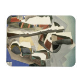 Rivera's "Zapata-stijl Landscape" magneet (Horizontaal)
