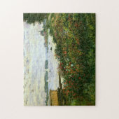Riverbank in Argenteuil Monet Fine Art Legpuzzel (Verticaal)