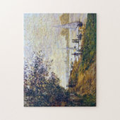 Riverbank Petit-Gennevilliers, Sunset Monet Fine Legpuzzel (Verticaal)