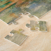 Riverbank van Paul Cezanne Puzzle Legpuzzel (Zijkant)