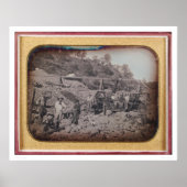 Riverbed mining scene... (40069) poster (Voorkant)