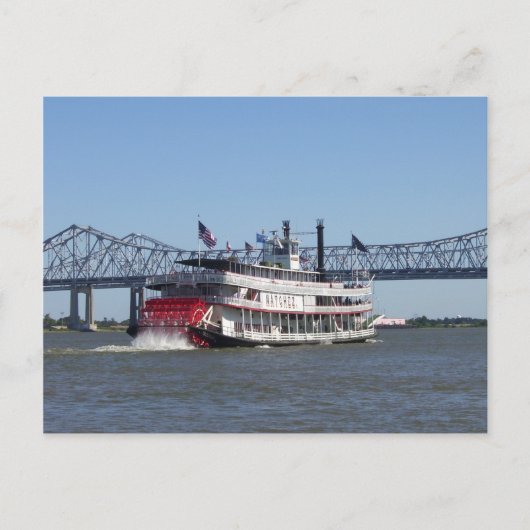 Riverboat Briefkaart (Voorkant)